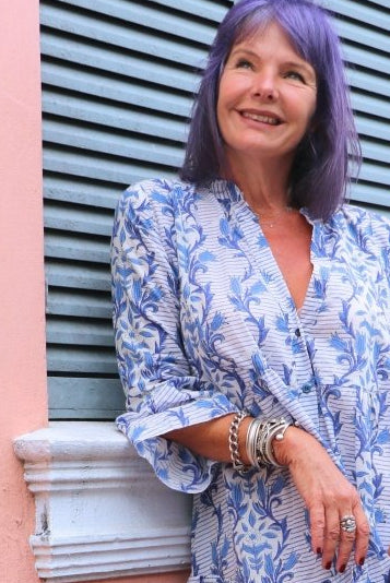 Blue Belle Dress - Gawjus