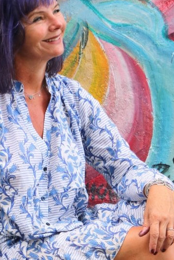 Blue Belle Dress - Gawjus