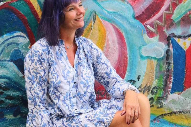 Blue Belle Dress - Gawjus