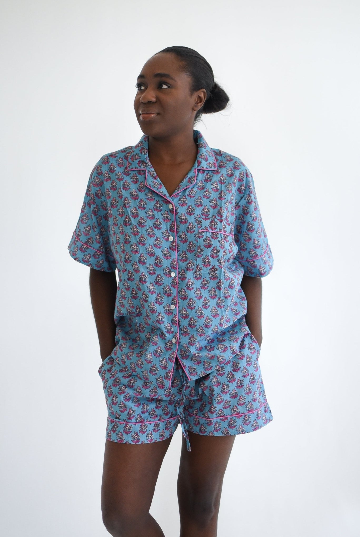 Bondi Pyjamas - Bondi Blue - Gawjus.CapeTown