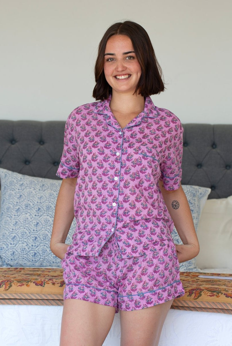 Bondi Pyjamas - Bondi Pink - Gawjus.CapeTown