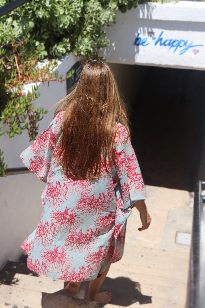 Coral Beach Dress - Gawjus