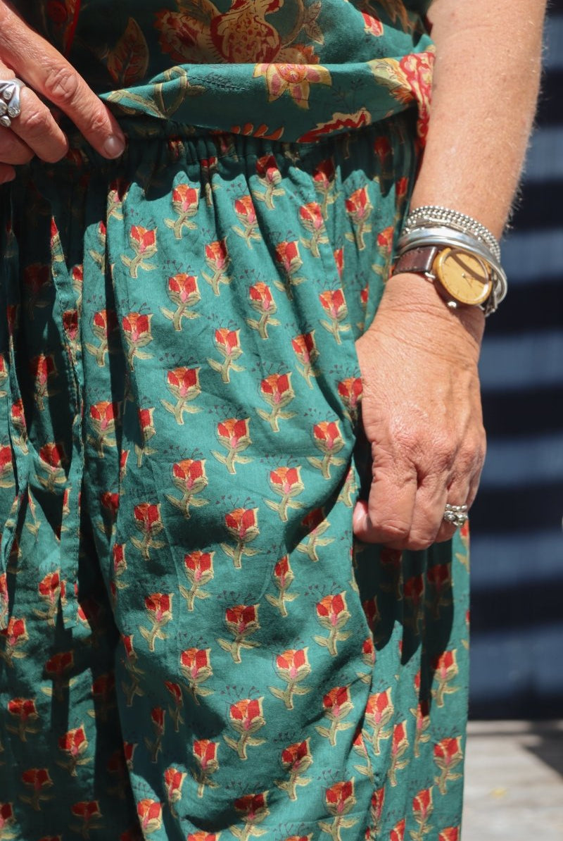 Cropped Frenchie Pants - Coco - Gawjus