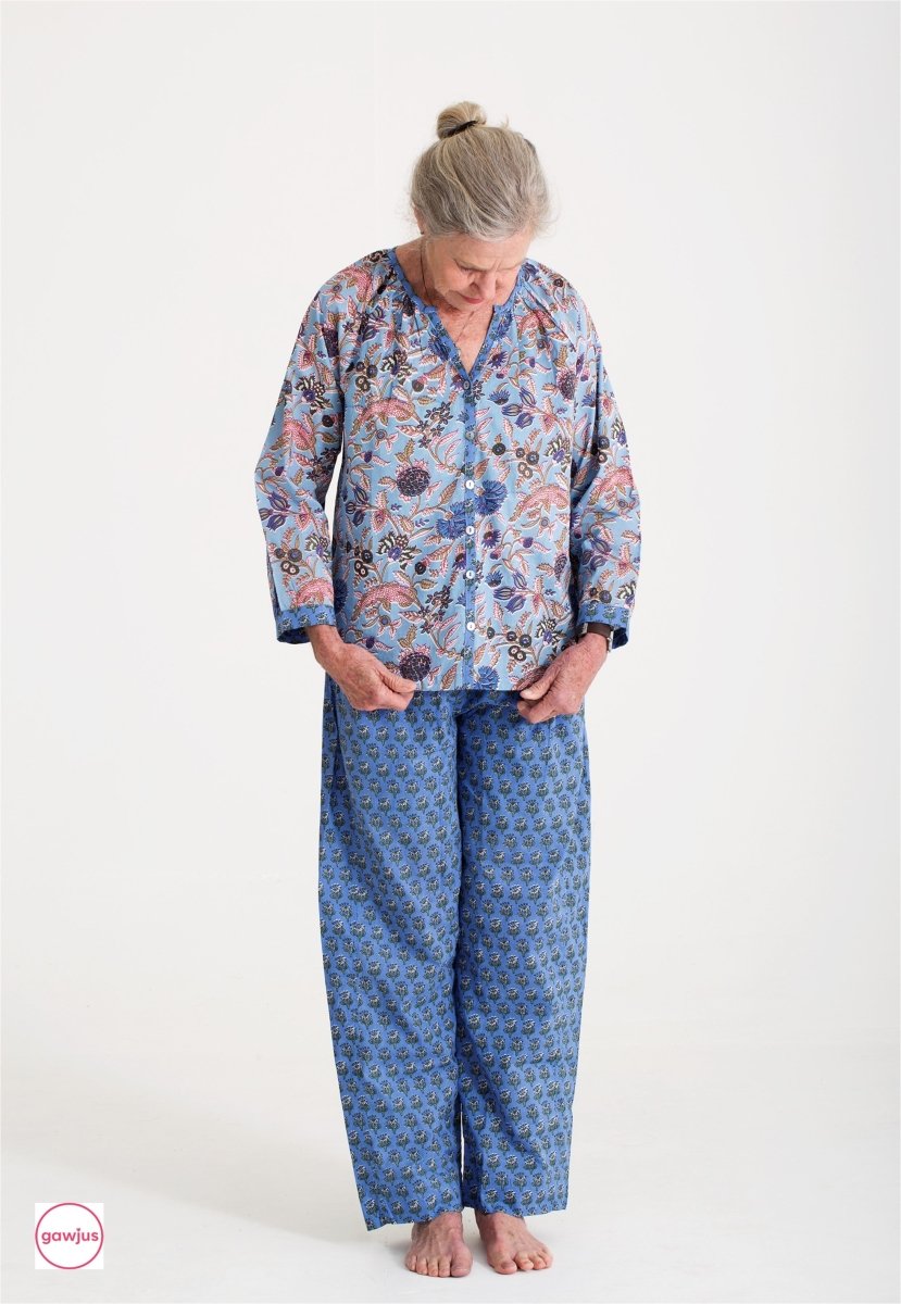 French Pyjamas - Lavender Blue - Gawjus.CapeTown