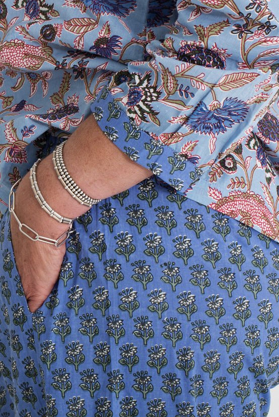 French Pyjamas - Lavender Blue - Gawjus.CapeTown