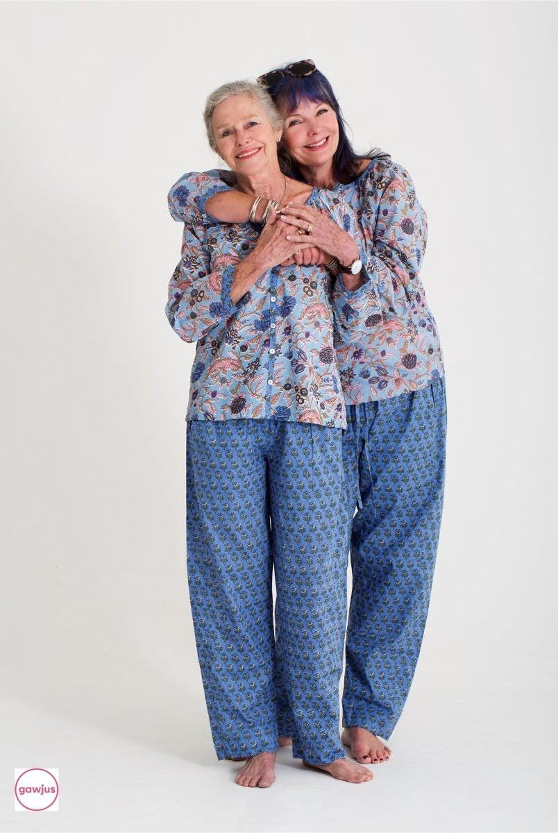 French Pyjamas - Lavender Blue - Gawjus.CapeTown