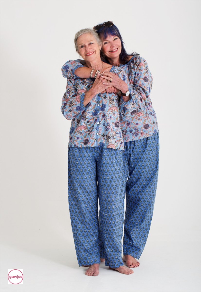 French Pyjamas - Lavender Blue - Gawjus.CapeTown