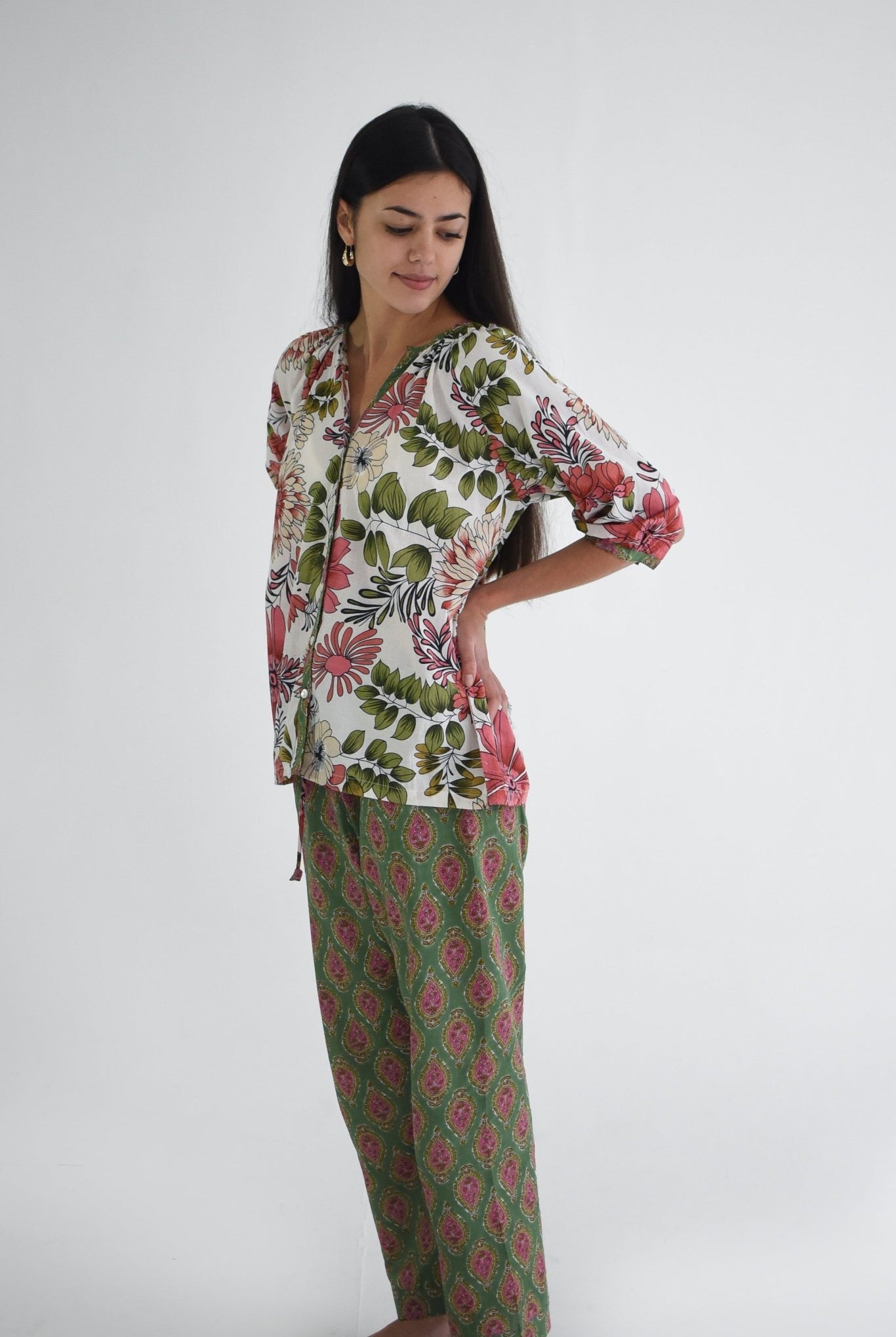 French Pyjamas - Pink Paisley - Gawjus.CapeTown