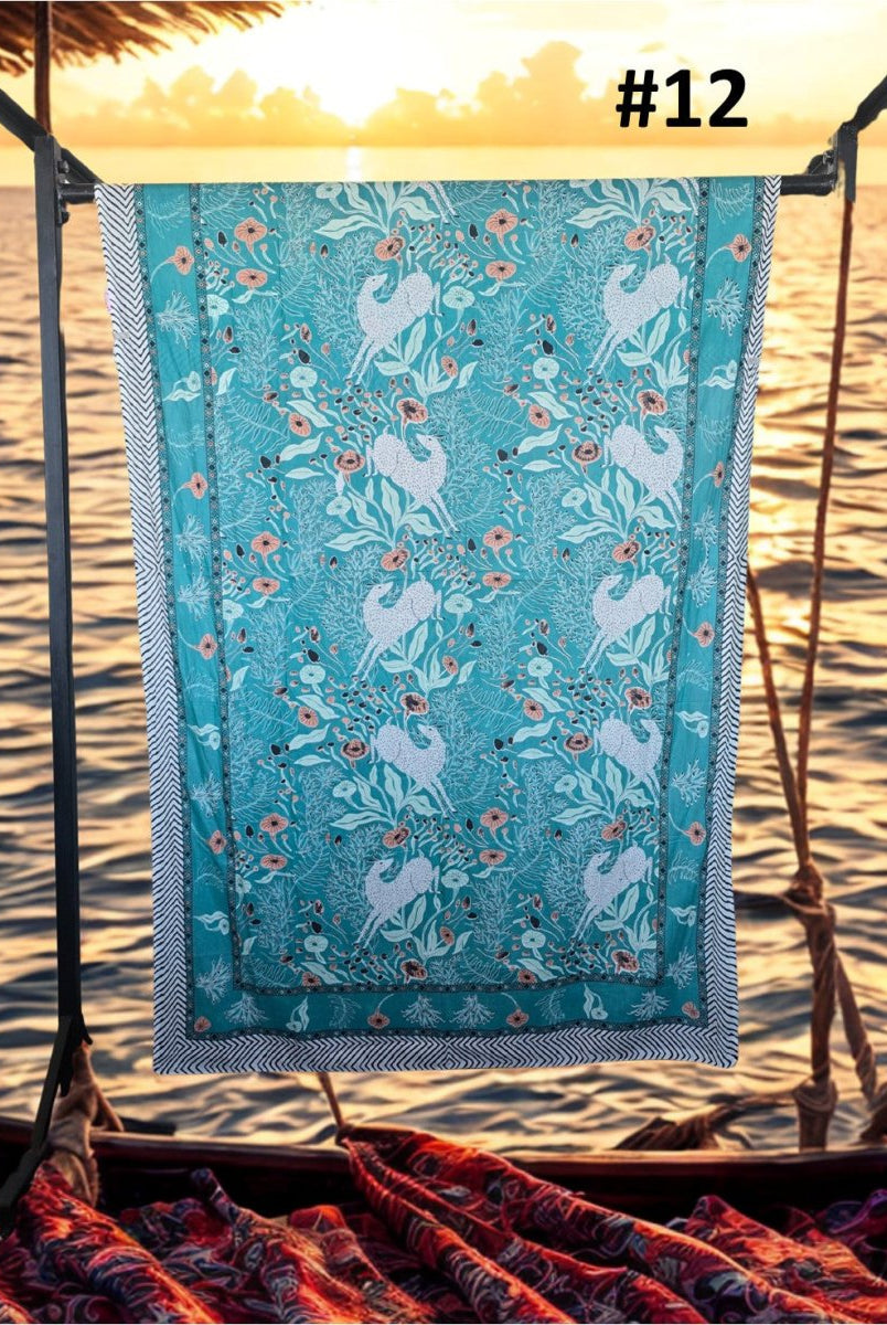 Gawjus Beach Sarong - Gawjus
