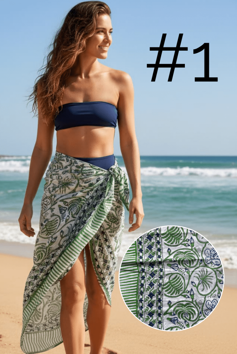 Gawjus Beach Sarong - Gawjus