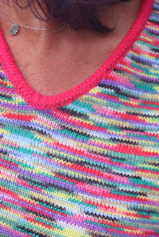 Gawjus Sweater - Mosaic V - Neck - Gawjus