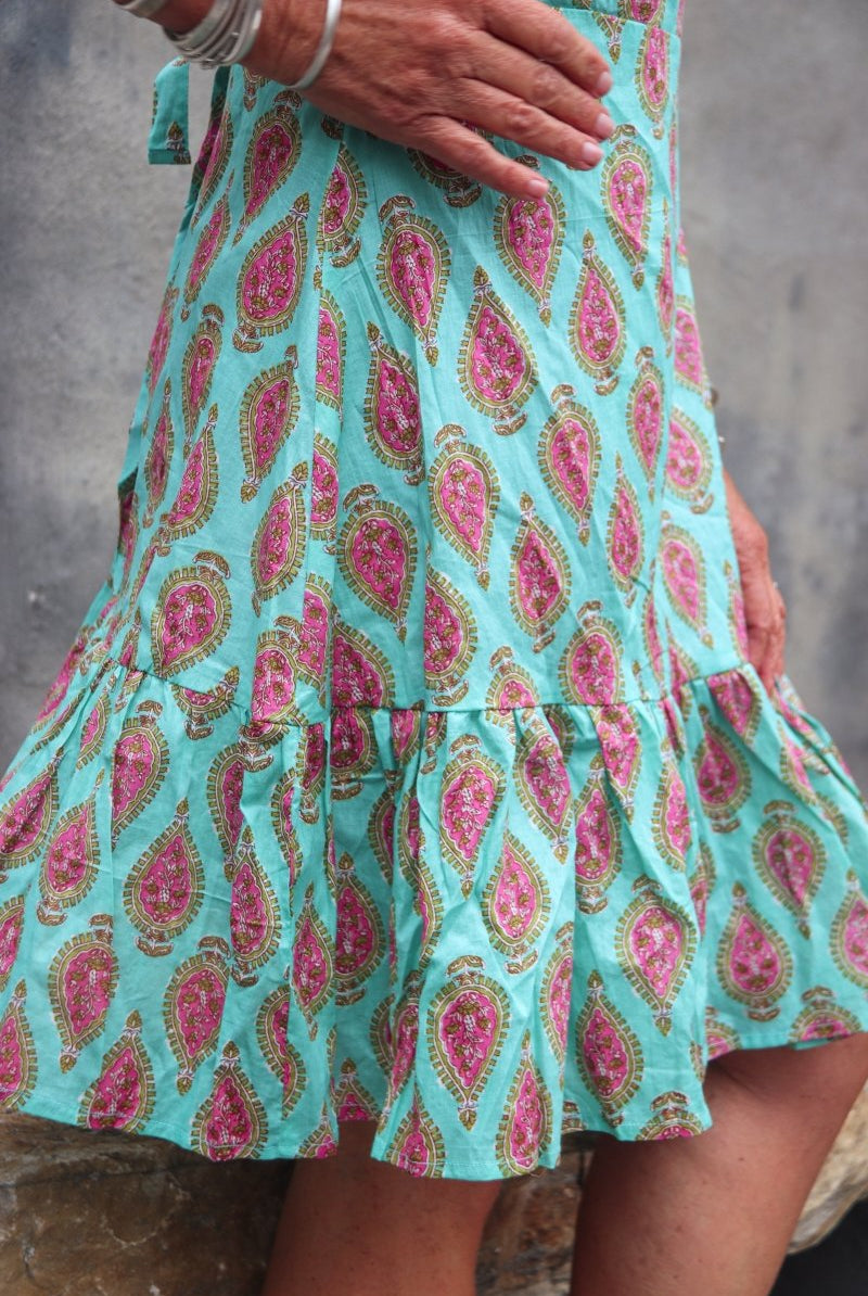 Gawjus Wrap Dress - Gawjus