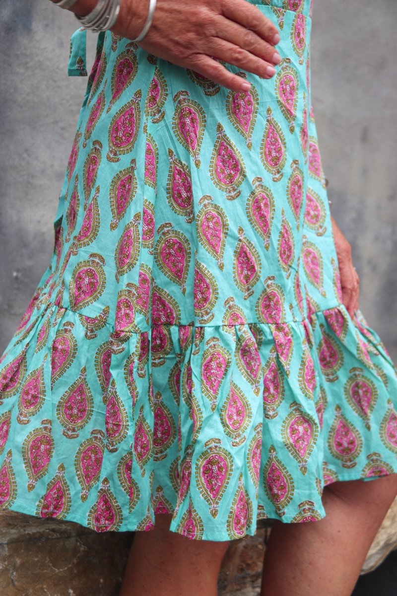 Gawjus Wrap Dress - Gawjus