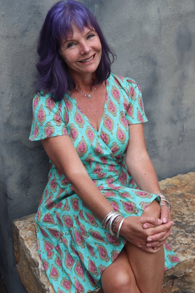 Gawjus Wrap Dress - Gawjus