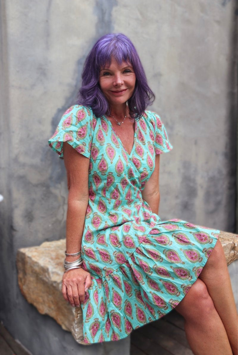 Gawjus Wrap Dress - Gawjus