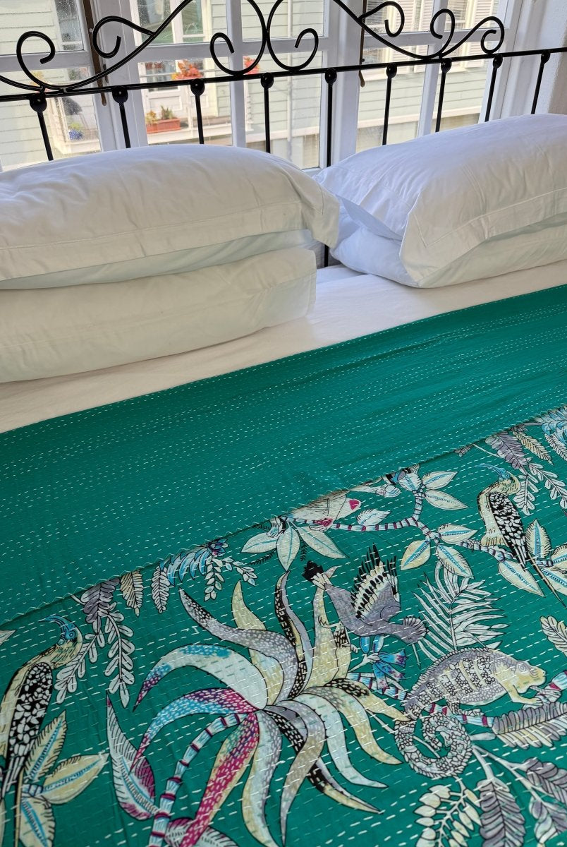 Kantha Blanket - Amazon - Gawjus