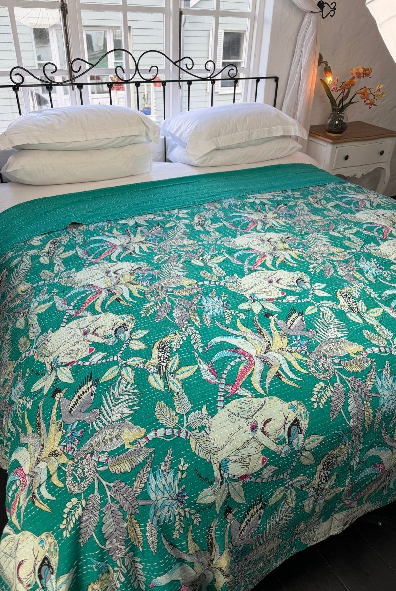 Kantha Blanket - Amazon - Gawjus