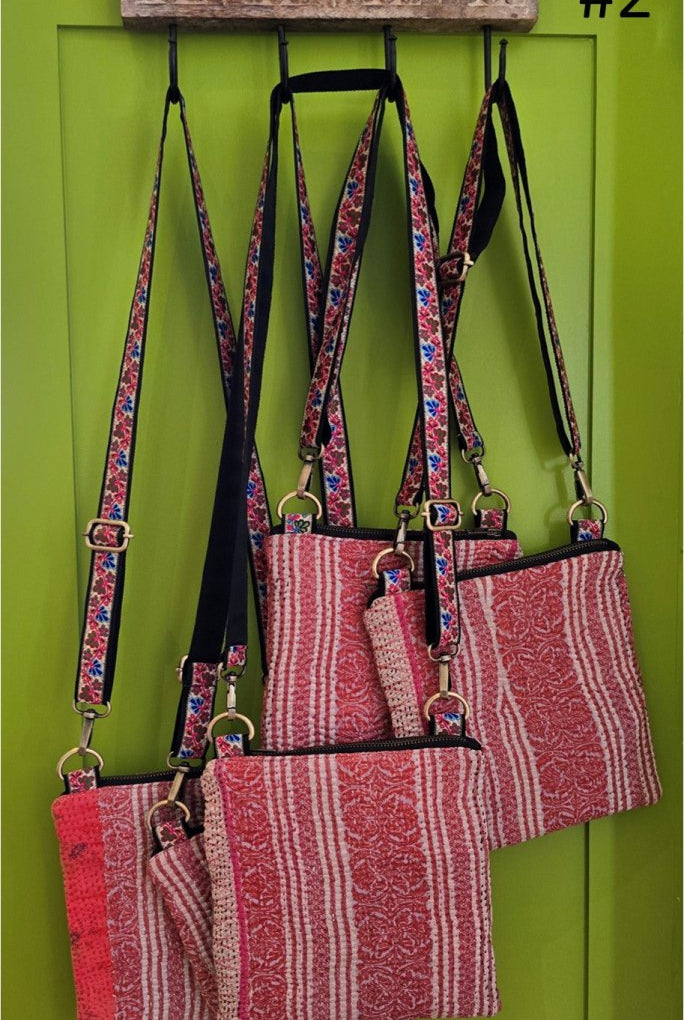 Kantha Sling Bag - Gawjus.CapeTown