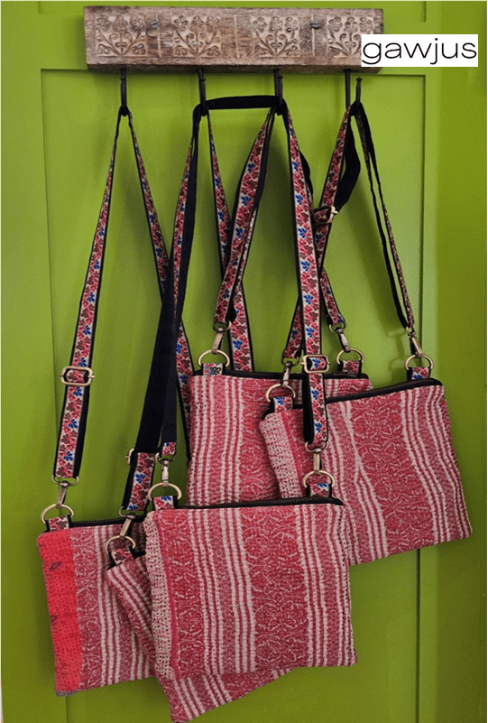 Kantha Sling Bag - Gawjus