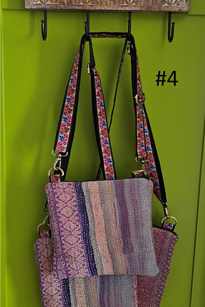 Kantha Sling Bag - Gawjus.CapeTown