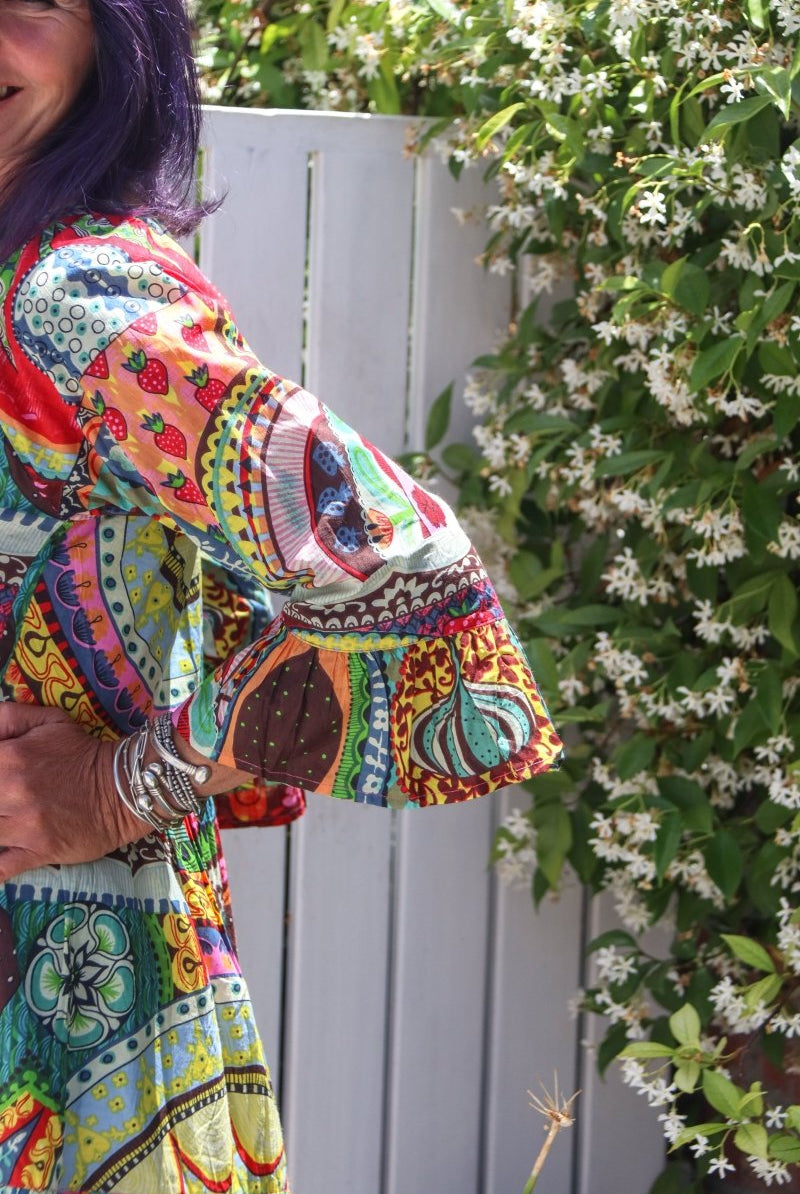 Karen Dress - Kaleidoscope - Gawjus