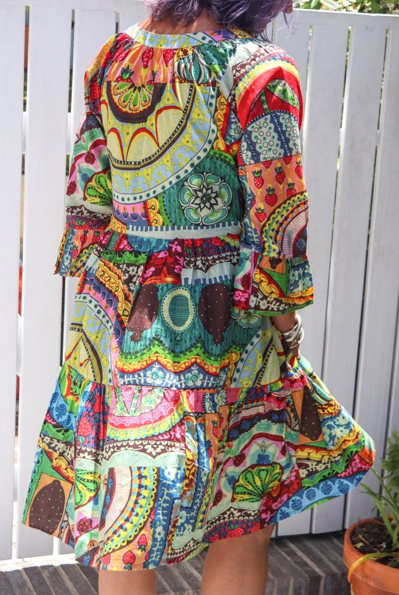 Karen Dress - Kaleidoscope - Gawjus