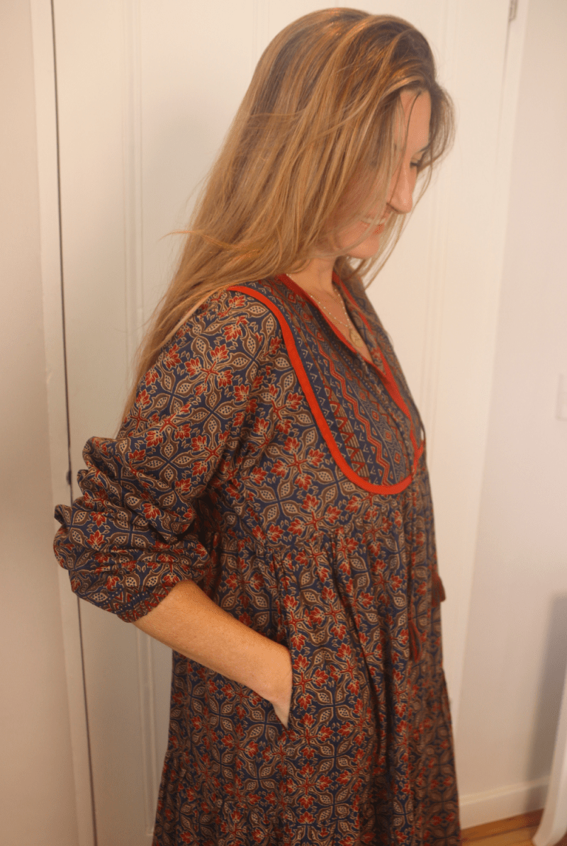 Lara Dress - Clay - Gawjus