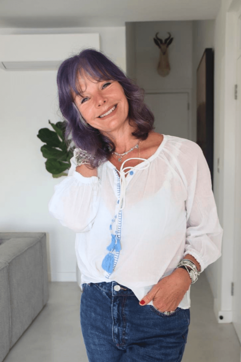 Lulu Blouse - Barely There - Gawjus