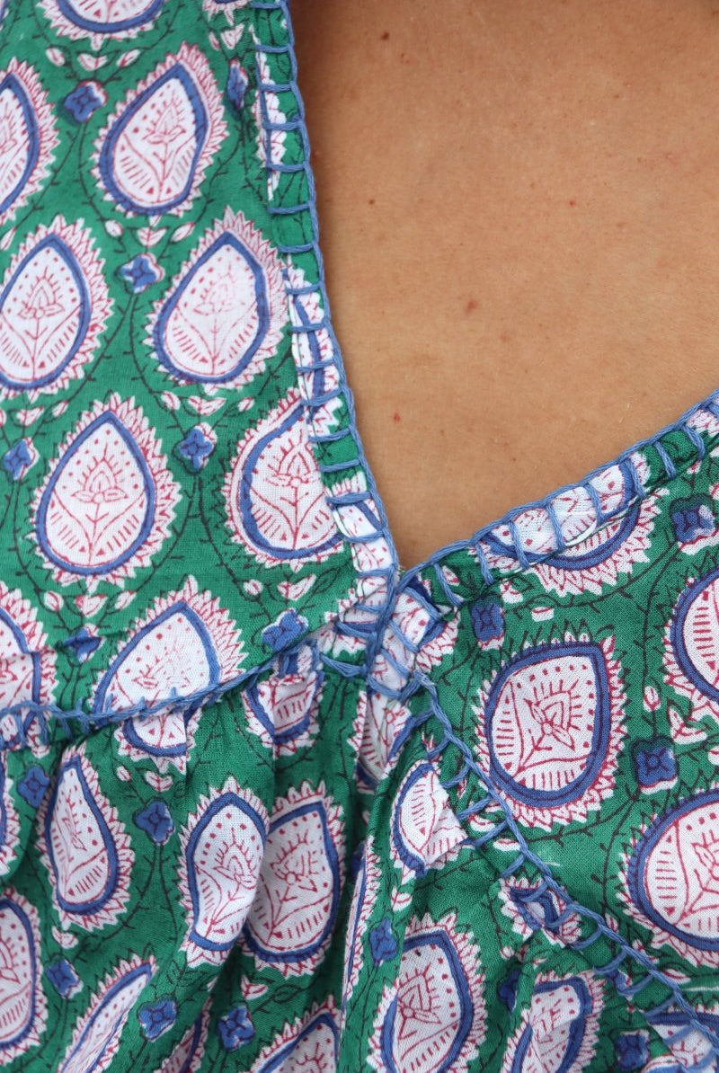 Marilyn Dress - Purple Emerald - Gawjus