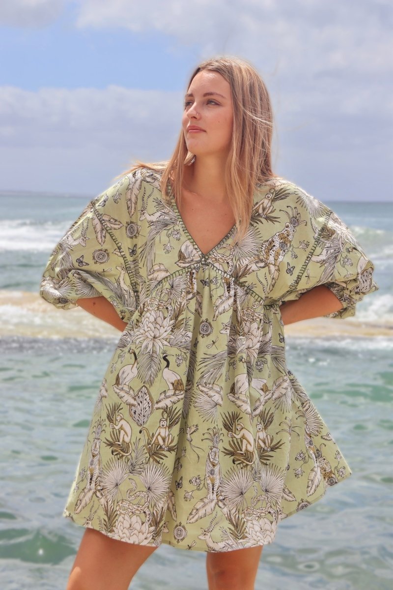 Marilyn Dress - Tea in the Trees - Gawjus