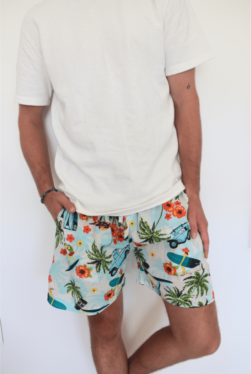 Men's Beach Shorts - Gawjus
