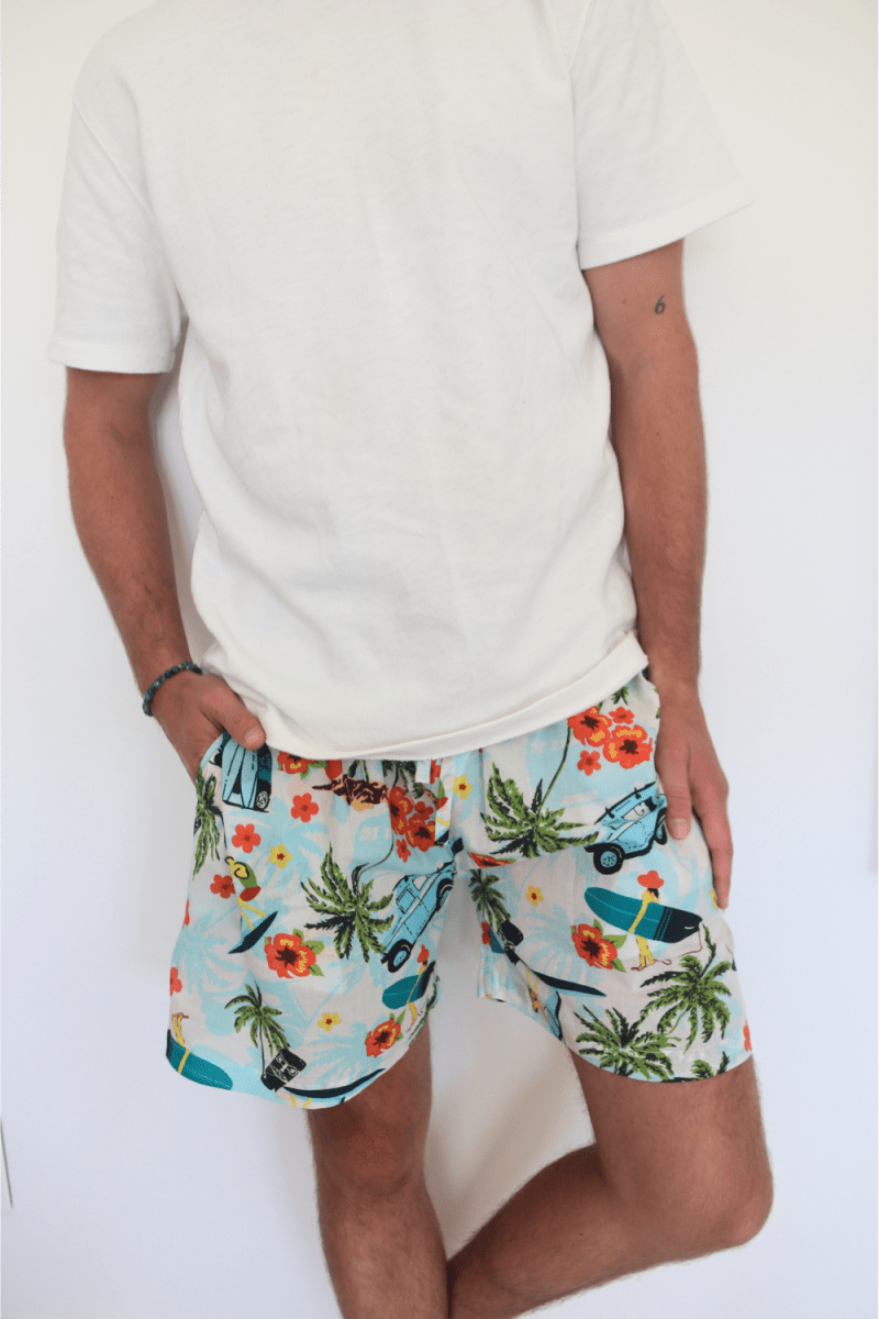 Men's Beach Shorts - Gawjus