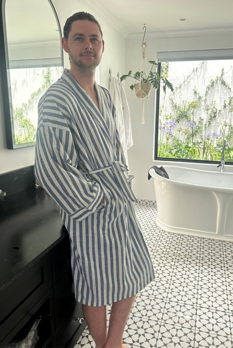 Men's Classic Bathrobe - Gawjus.CapeTown
