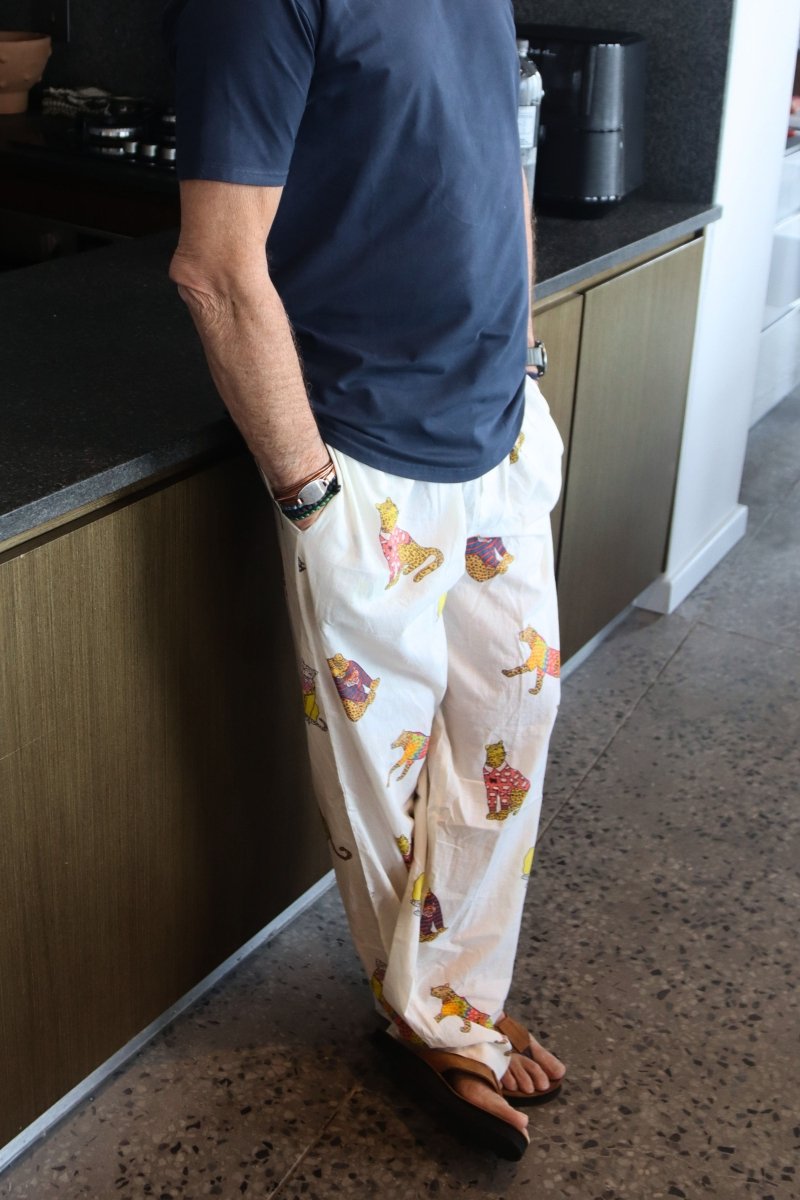 Men's Tiger Long Trousers - Gawjus