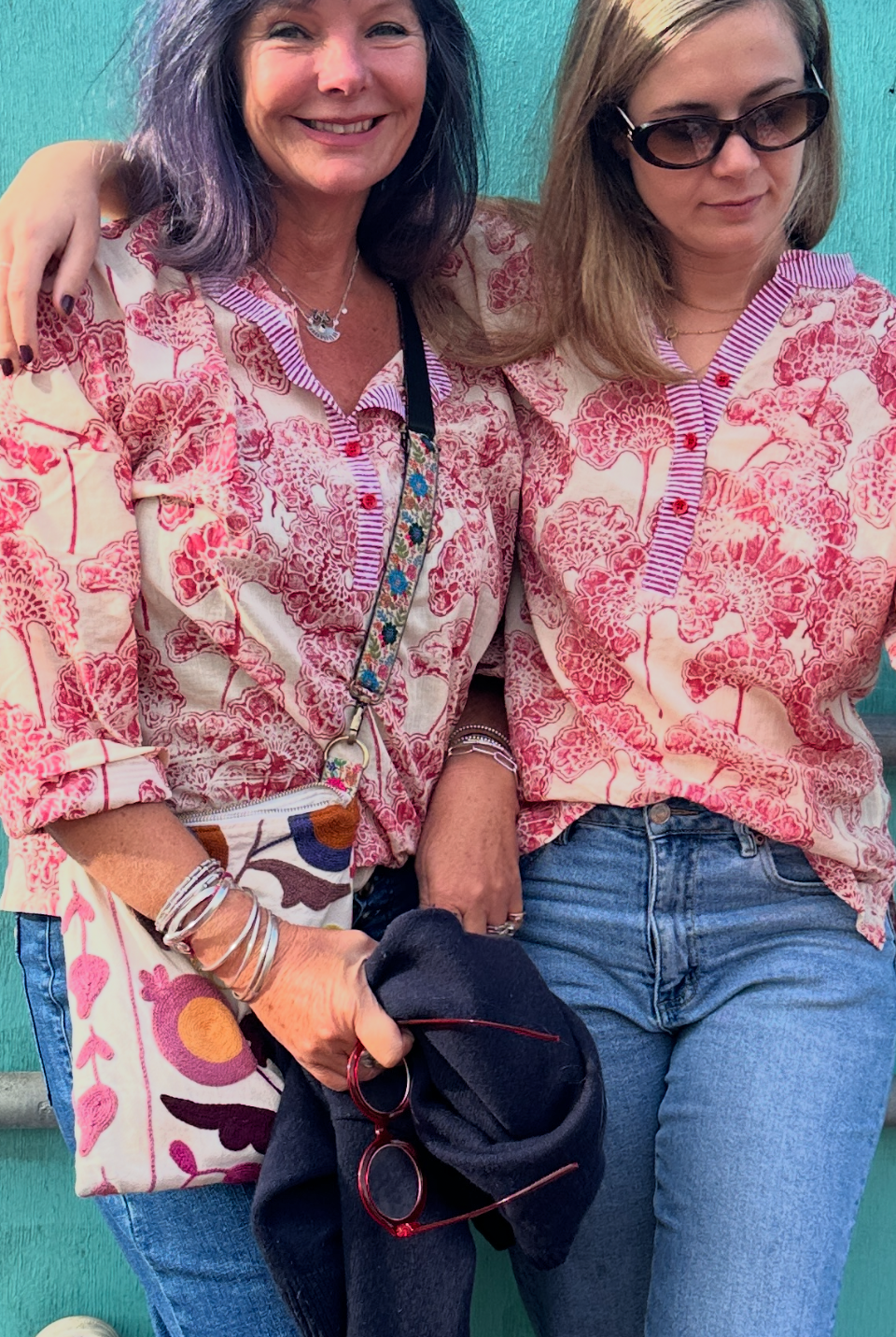 Michelle Blouse - Jewel - Gawjus