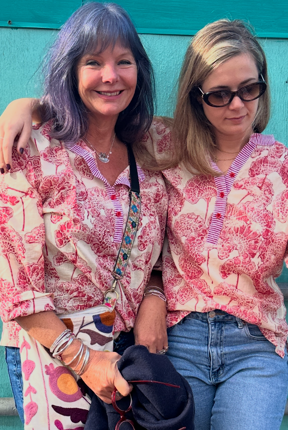 Michelle Blouse - Jewel - Gawjus