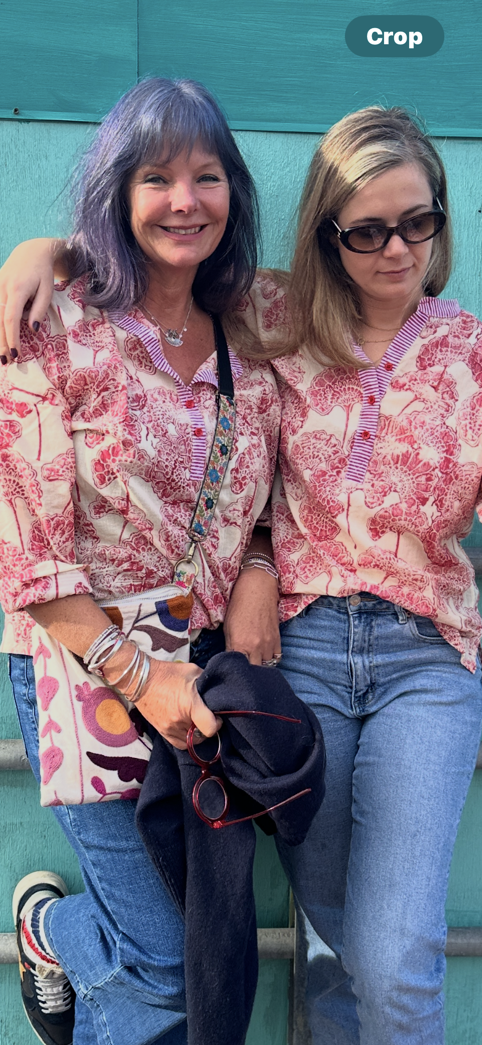 Michelle Blouse - Jewel - Gawjus