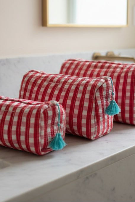 Pink Cosmetic Bag - Gawjus