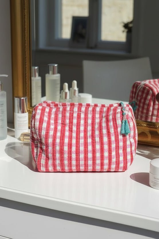 Pink Cosmetic Bag - Gawjus