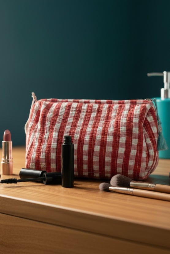 Pink Make Up Bag - Gawjus