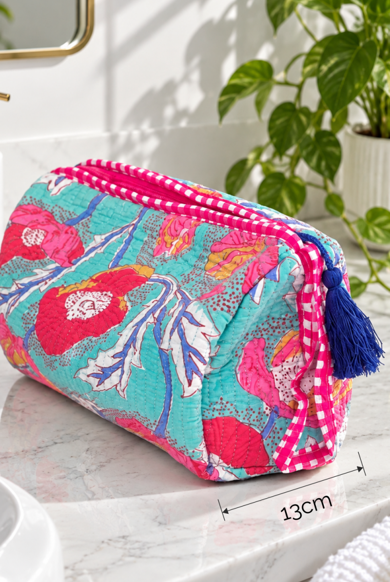 Pretty in Pink Cosmetic Bag - Gawjus
