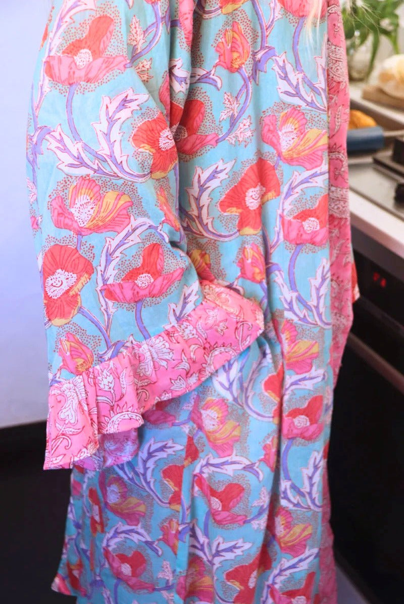 Pretty in Pink Summer Robe - Gawjus