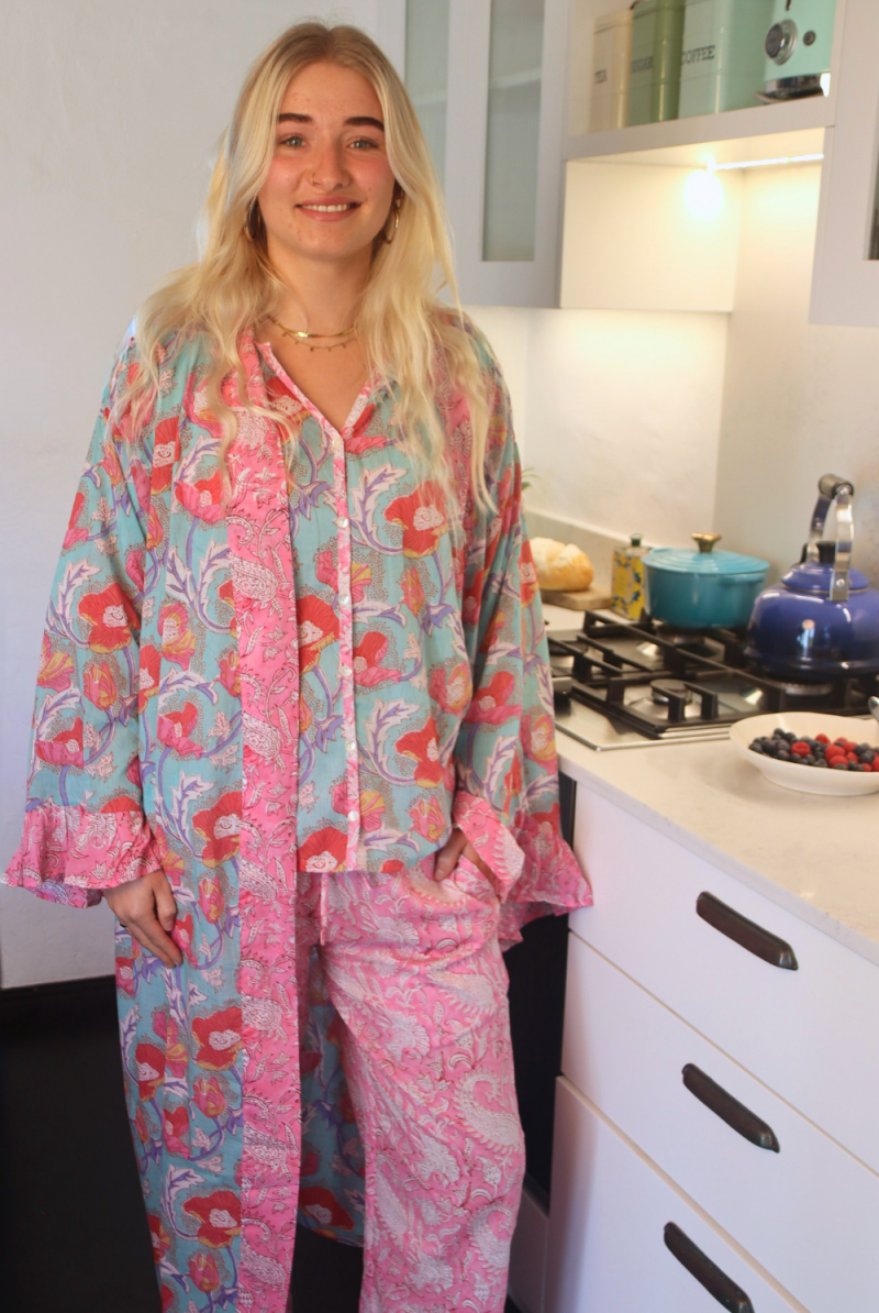 Pretty in Pink Summer Robe - Gawjus