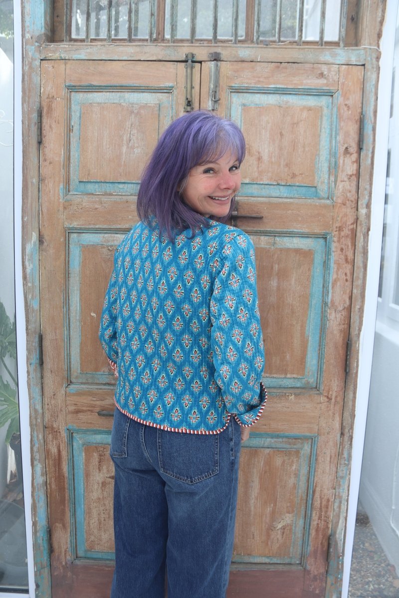 Quilted Jacket - Betty in the middle - Gawjus