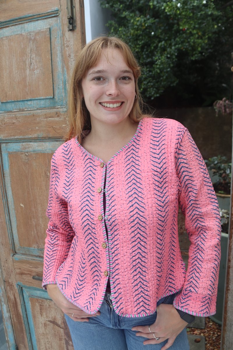 Quilted Jacket - Jackie O - Gawjus