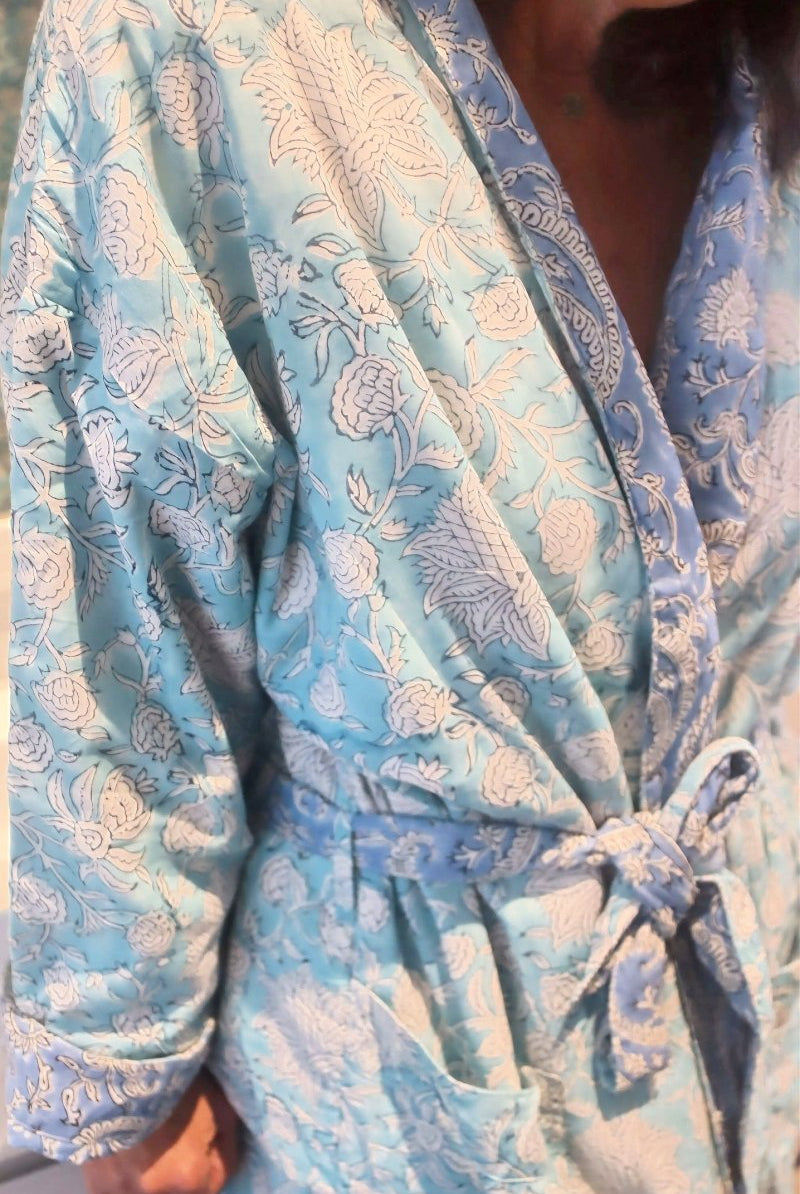 Seafoam Robe (Reversible) - One Size - Gawjus