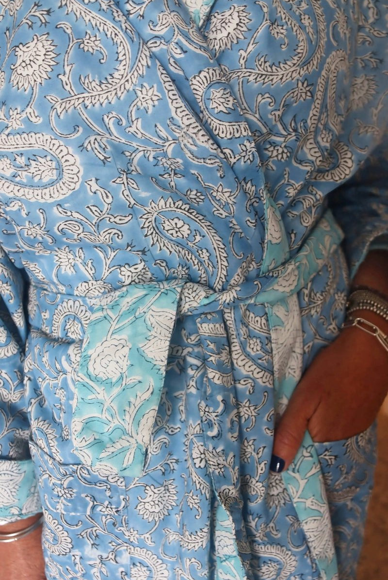 Seafoam Robe (Reversible) - One Size - Gawjus
