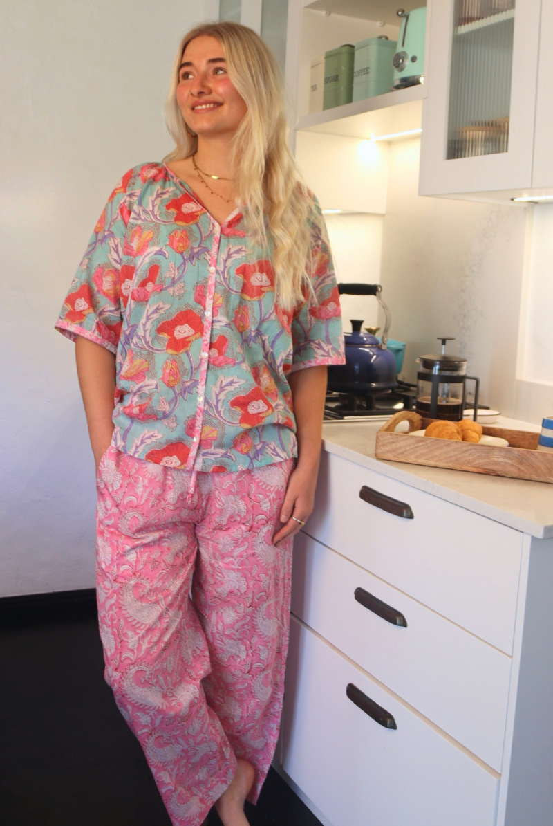 Short Sleeve Frenchie - Pretty in Pink - Gawjus