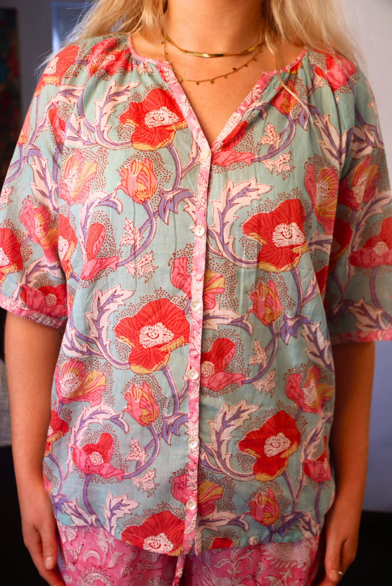 Short Sleeve Frenchie - Pretty in Pink - Gawjus