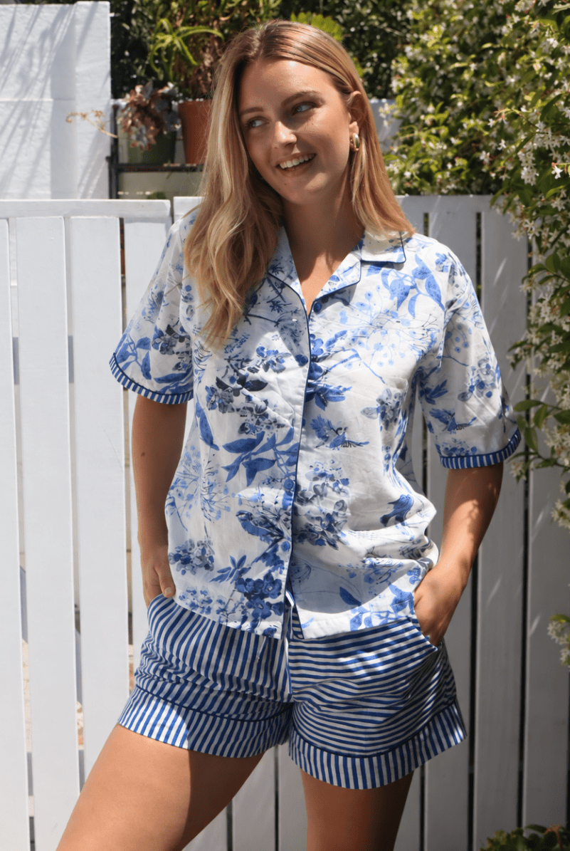 Shortie Set - Blue Bird - Gawjus